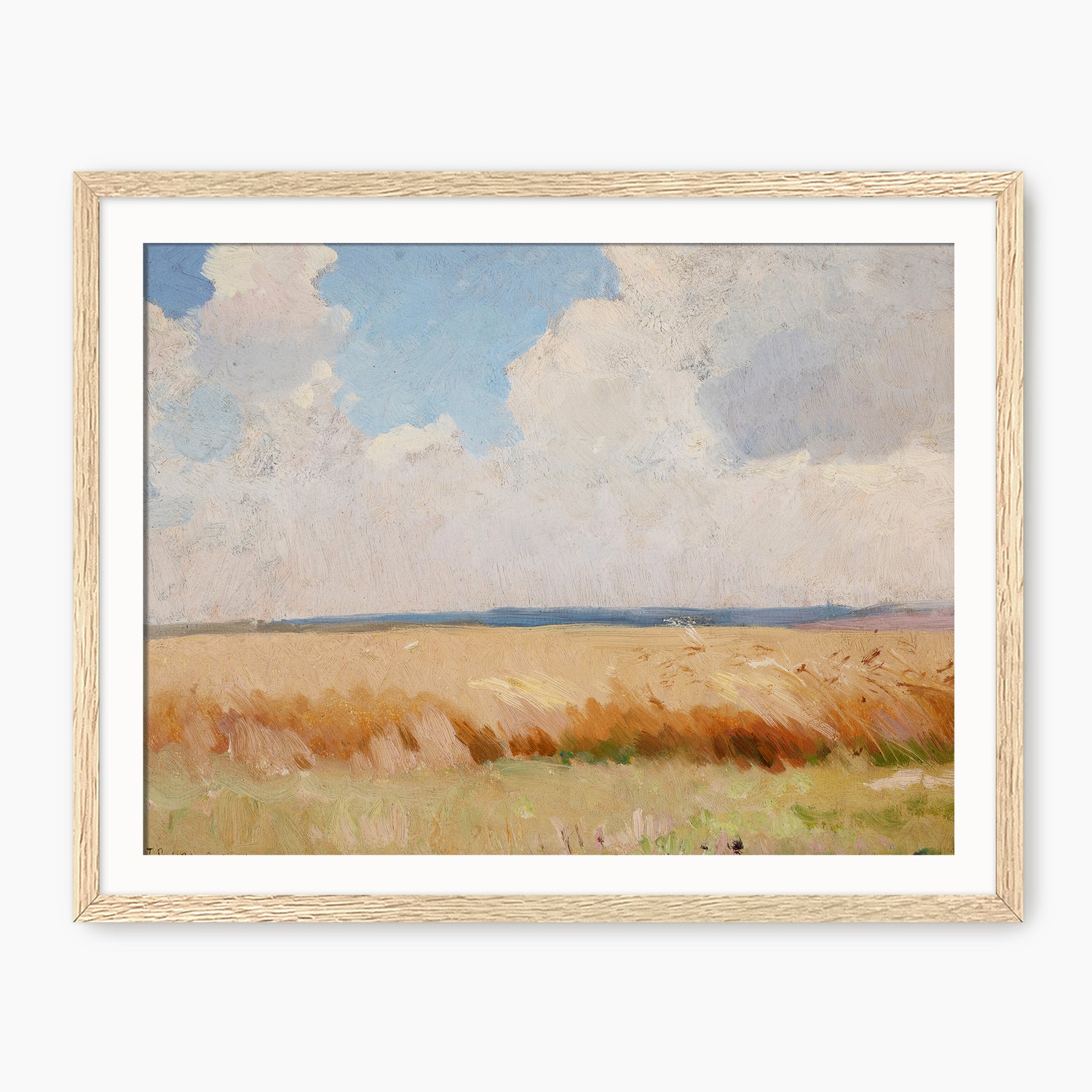 Wind in the Wheat Field Print - Sage and Rose Prints