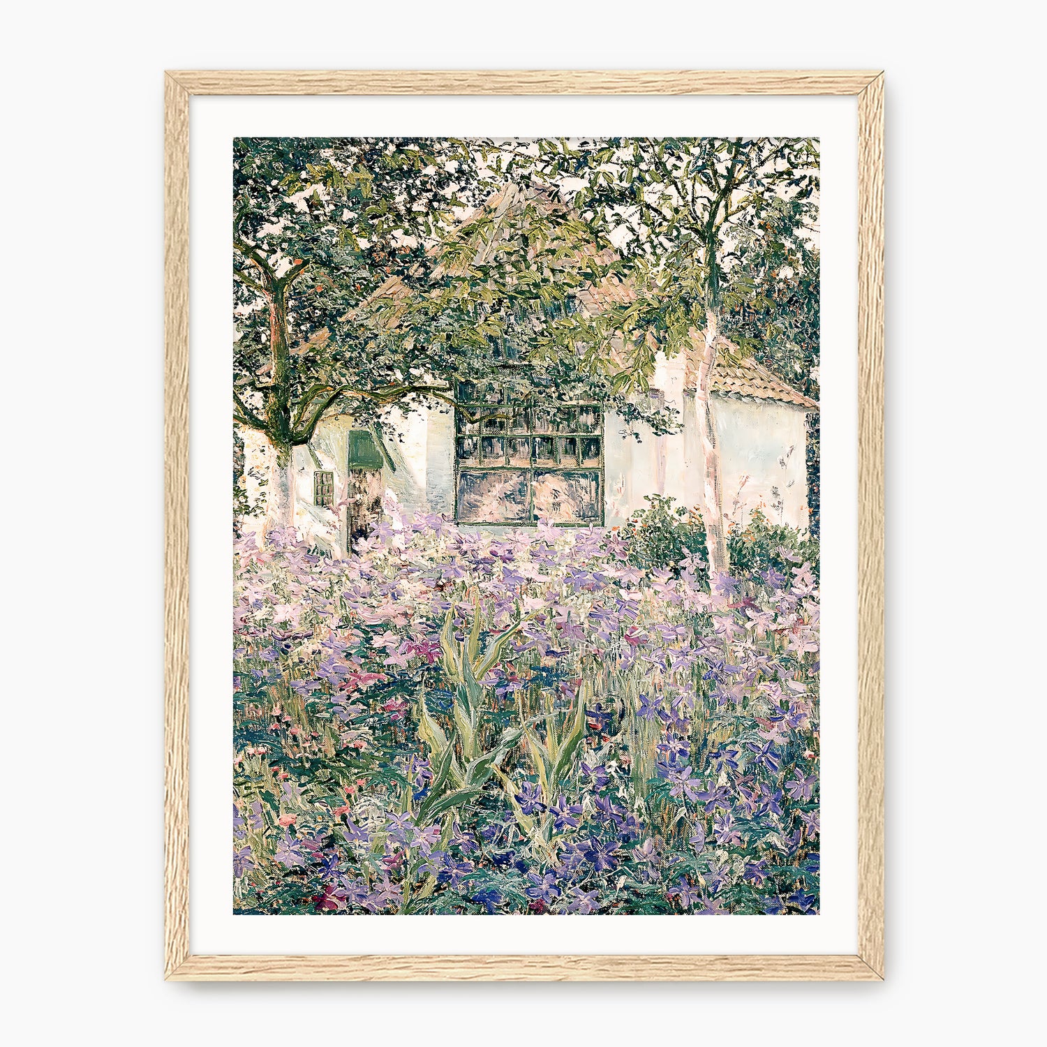 Lavender Garden Print - Sage and Rose Prints
