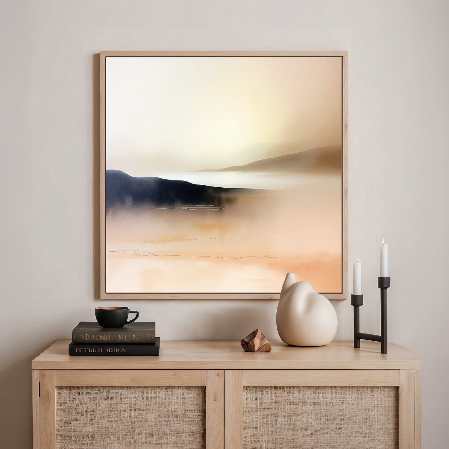 Mid Century Modern Square Art