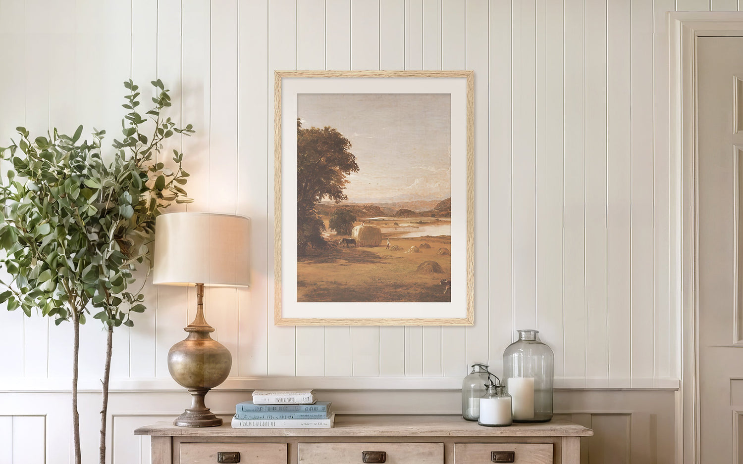 Arte vertical de cabañas