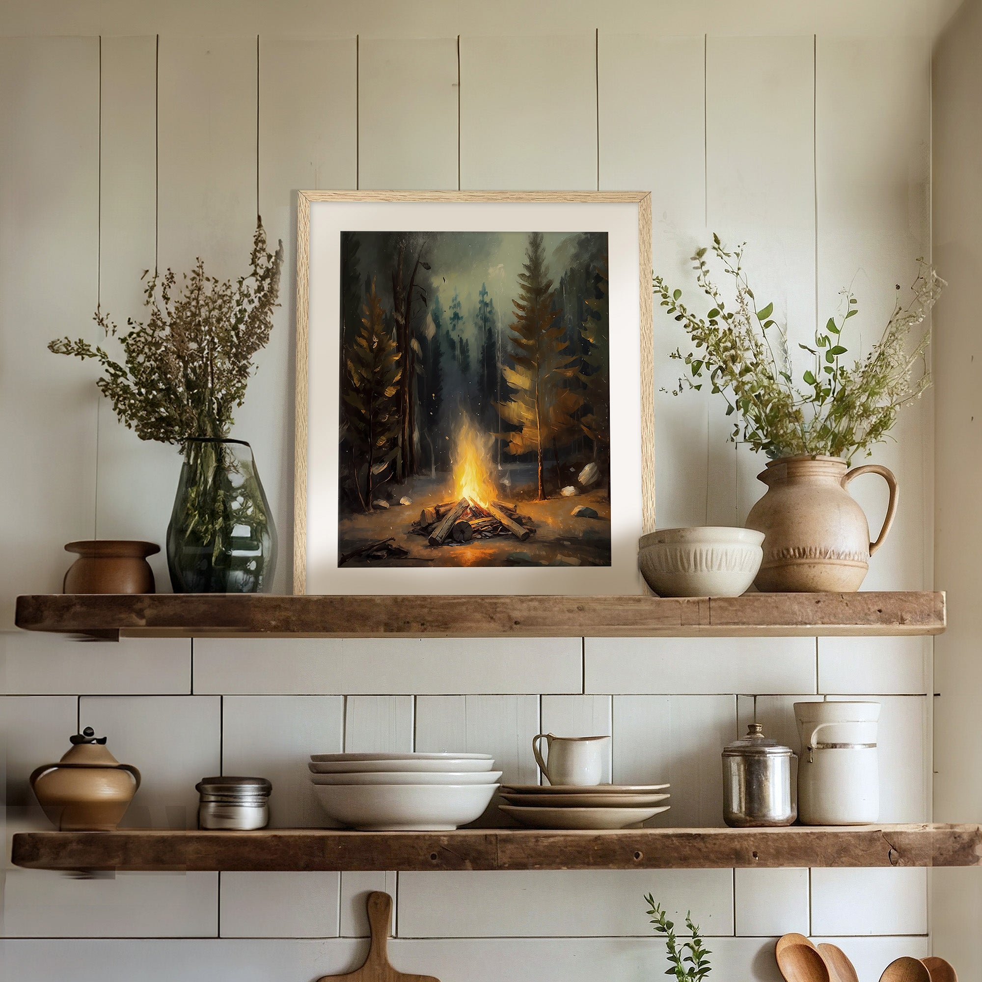 Moxie Cabin Vertical Wall Art