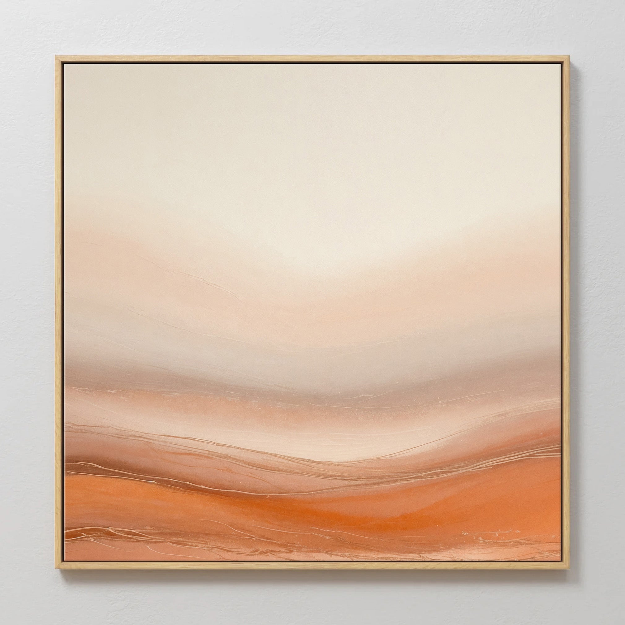 Earthy Terracotta Abstract Art - Sage and Rose Prints