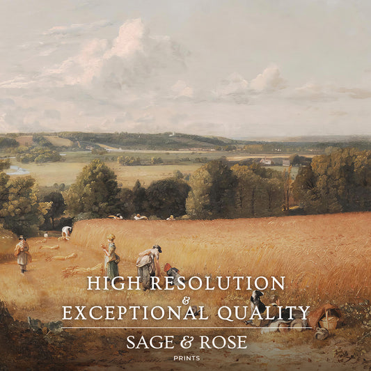 Landscape Art 05-3x - Sage and Rose Prints