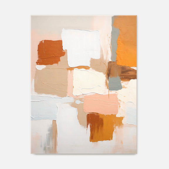 Abstract Modern Art - Sage and Rose Prints