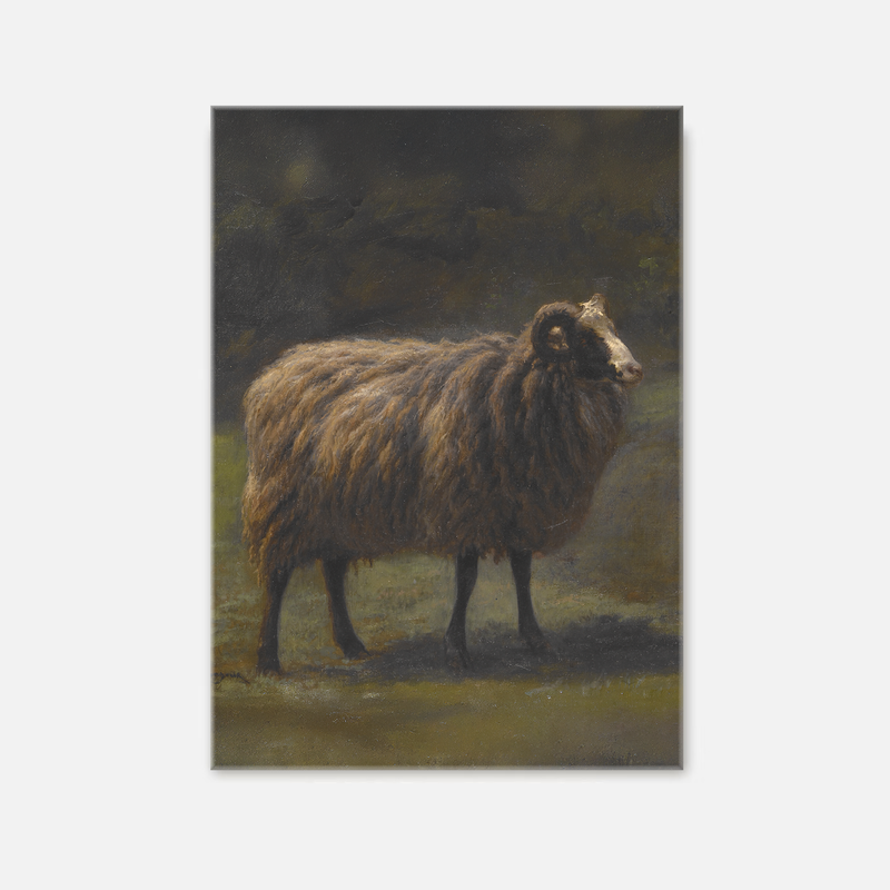 Romanticism Revival Sheep Art Print No1 - Sage and Rose Prints