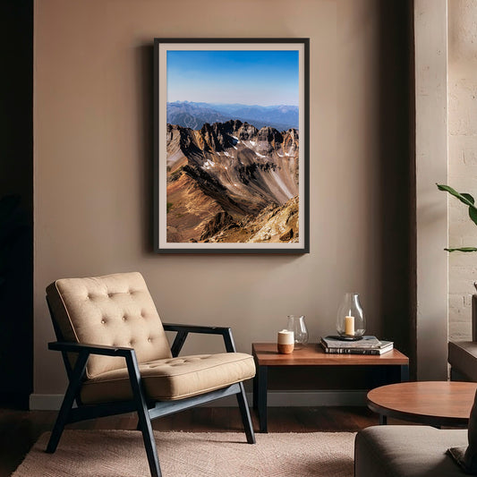 Rockies Mountain Top Photography - Sage and Rose Prints