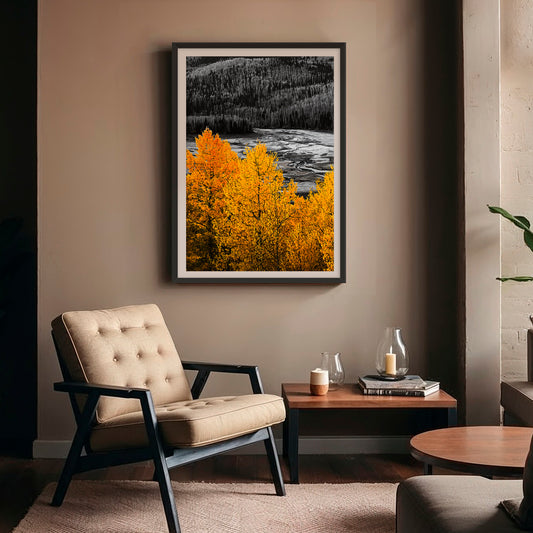 Fall Mountain Colors - Sage and Rose Prints