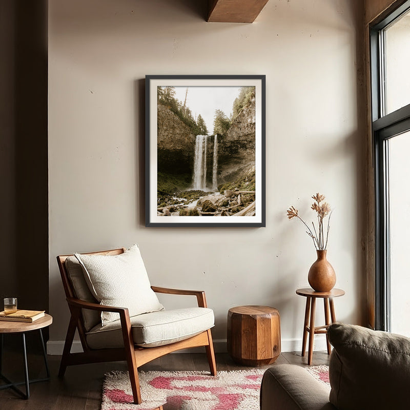 Falling - Sage and Rose Prints