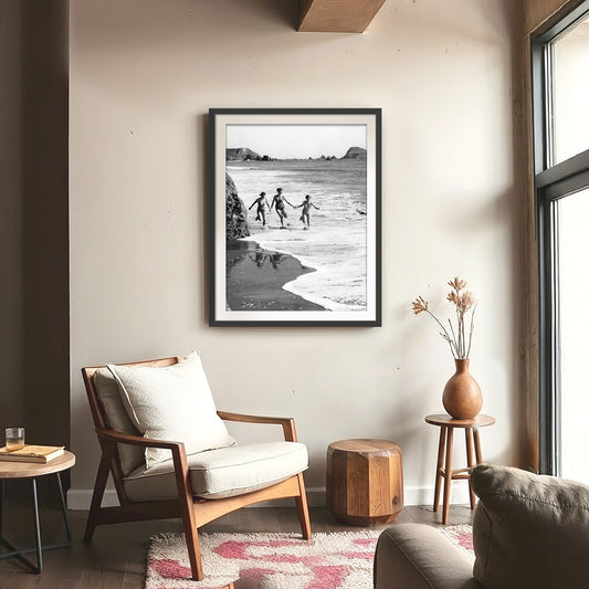 Summer Memories Monochrome Photo No1 - Sage and Rose Prints