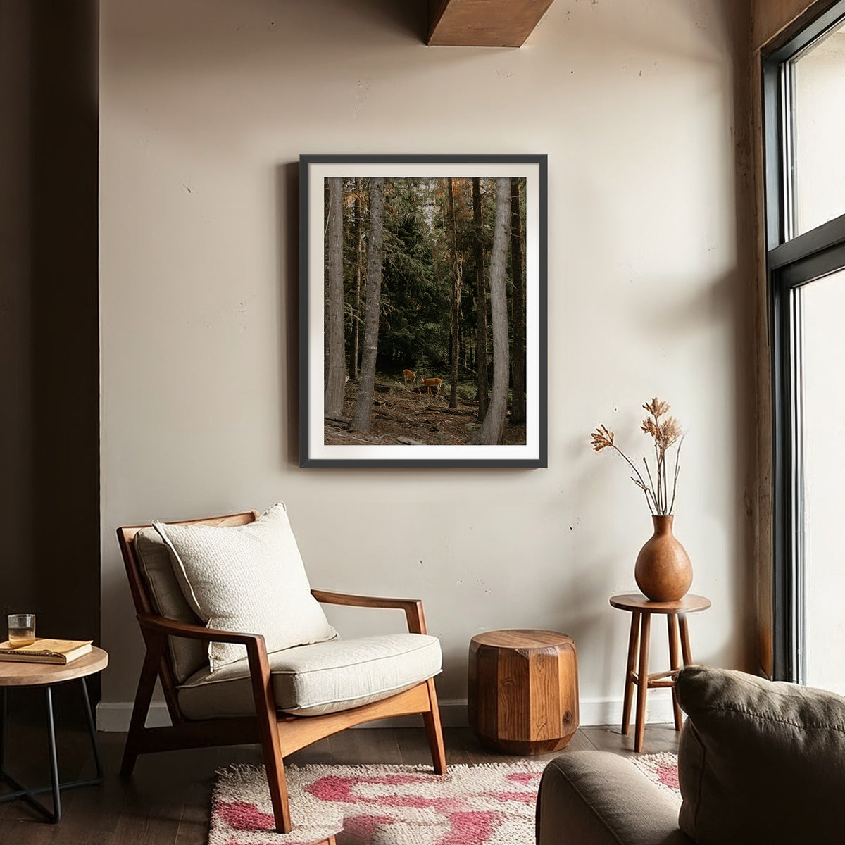 In the Woods - Sage and Rose Prints