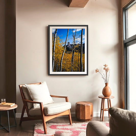 Fall Mountain Photograph - Sage and Rose Prints