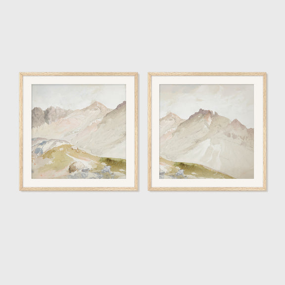 Desert Painting 17-2x - Sage and Rose Prints