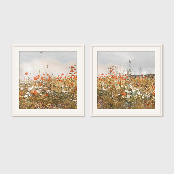 Landscape Art 03-2x - Sage and Rose Prints