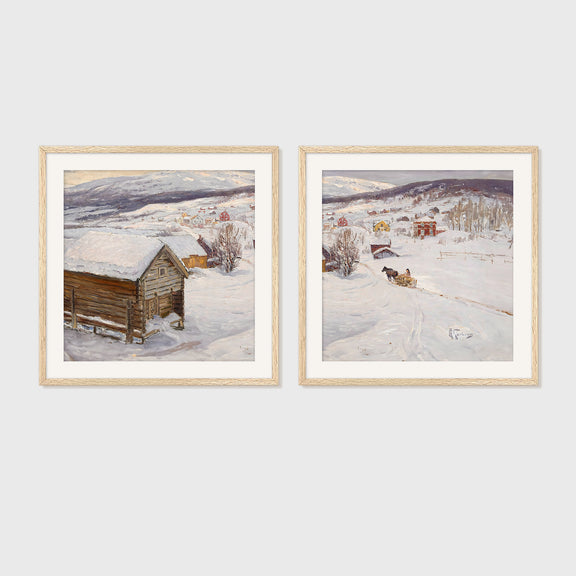 Mountain Package - Small Art Combo A - 2x-05 - Sage and Rose Prints