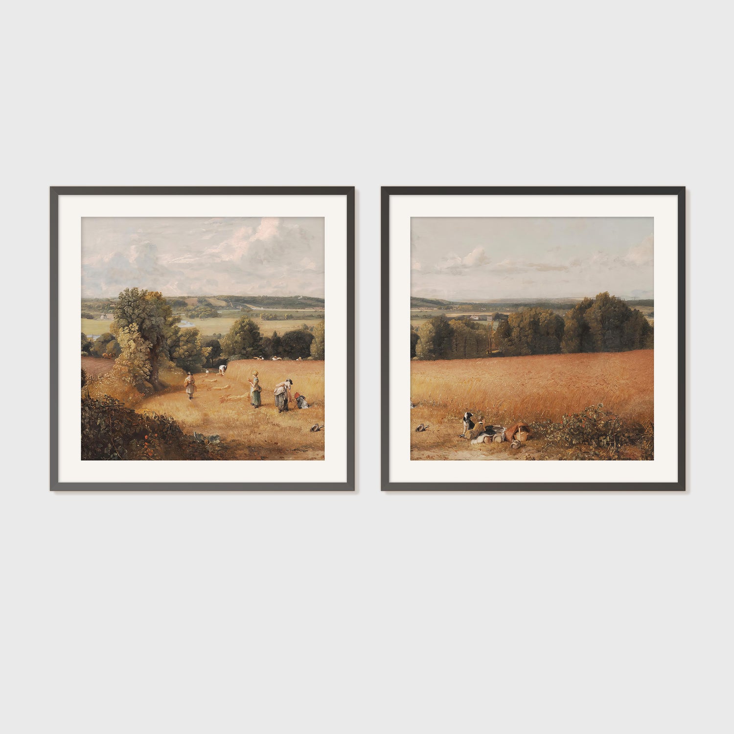 Landscape Art 05-2x - Sage and Rose Prints