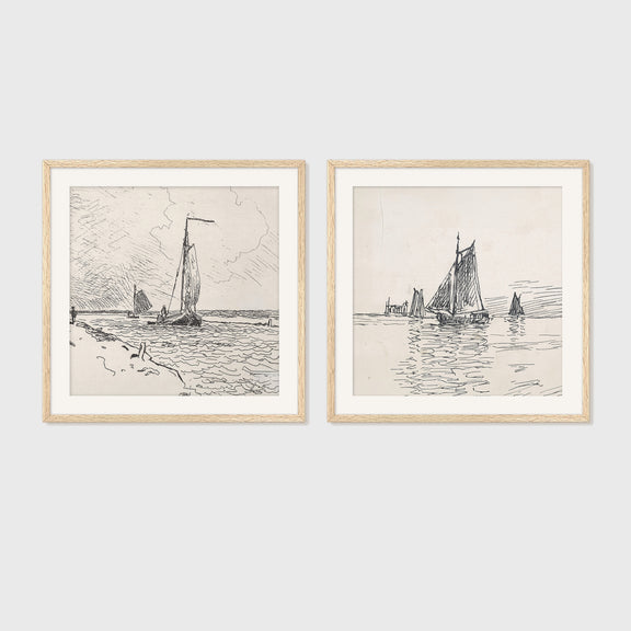 Coastal Package - Living Room D 2x.18.17 - Sage and Rose Prints