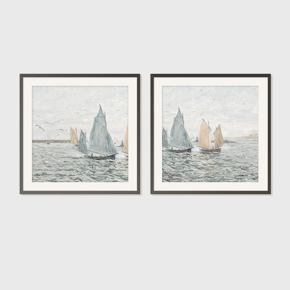 Coastal Wall Art 03-2x - Sage and Rose Prints