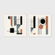 Mid Century Modern Art 08-2x - Sage and Rose Prints