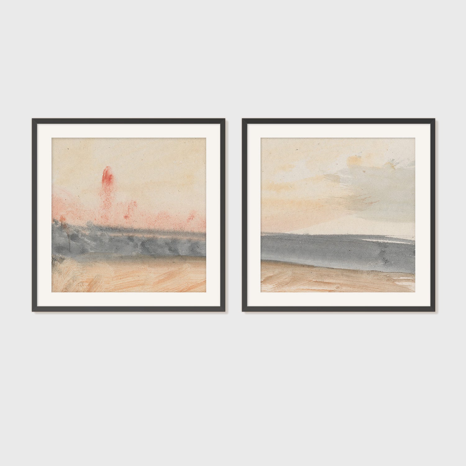 Seaside Watercolor Painting 27-2x - Sage and Rose Prints