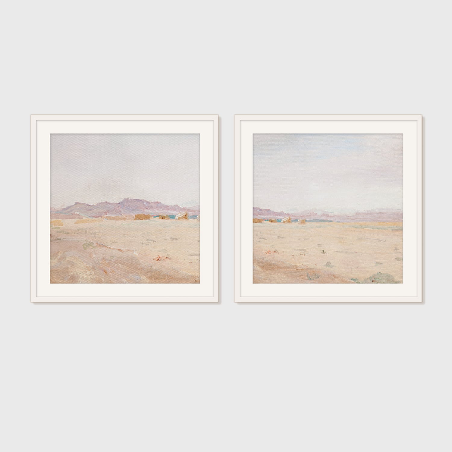 Desert Painting 13-2x - Sage and Rose Prints