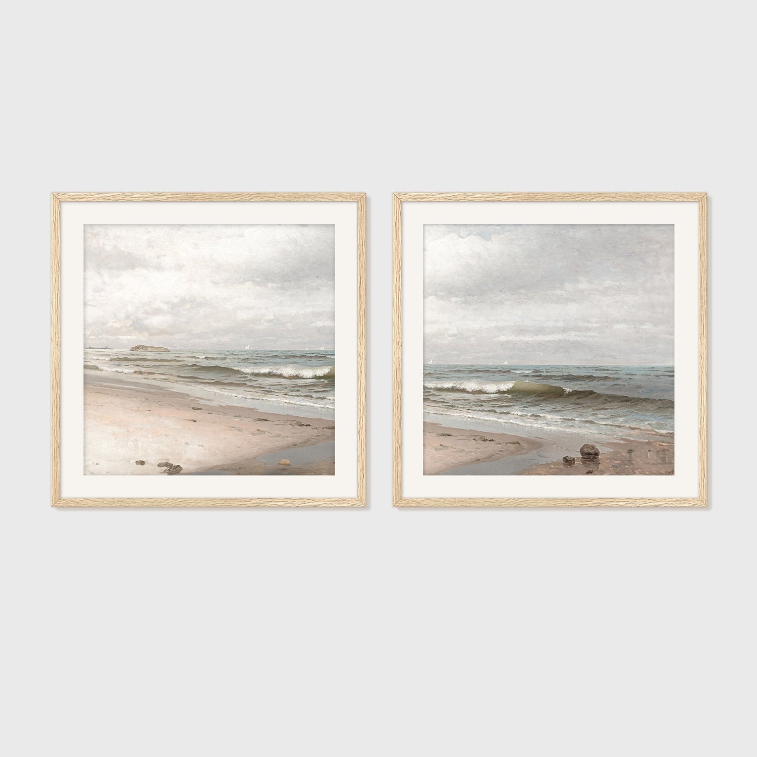 Coastal Wall Art 01-2x - Sage and Rose Prints