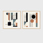 Mid Century Modern Art 08-2x - Sage and Rose Prints