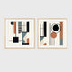 Mid Century Modern Art 08-2x - Sage and Rose Prints