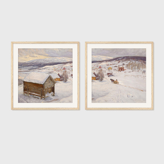 Mountain Package - Small Art Combo A - 2x-05 - Sage and Rose Prints