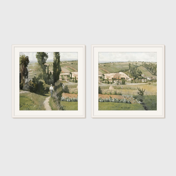 Landscape Art 06-2x - Sage and Rose Prints