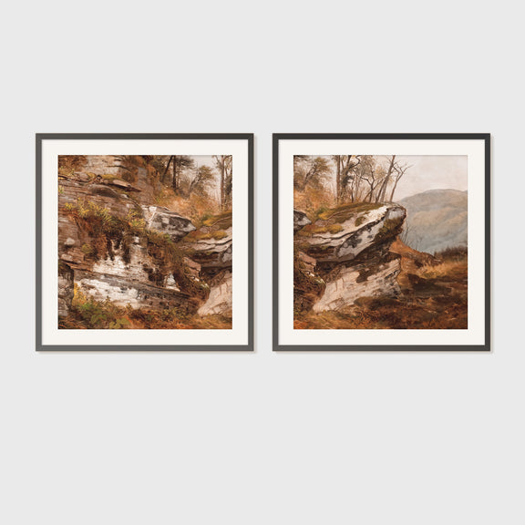 Mountain Package - Small Art Combo B - 2x-10 - Sage and Rose Prints