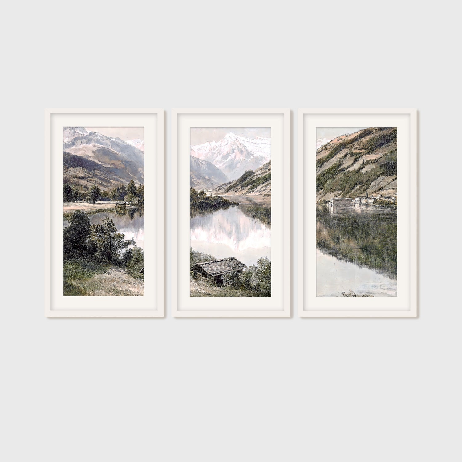 Mountain Package - Living Room D 3x-16 - Sage and Rose Prints