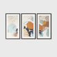 Mid Century Modern Art Tryptich 02-3x - Sage and Rose Prints