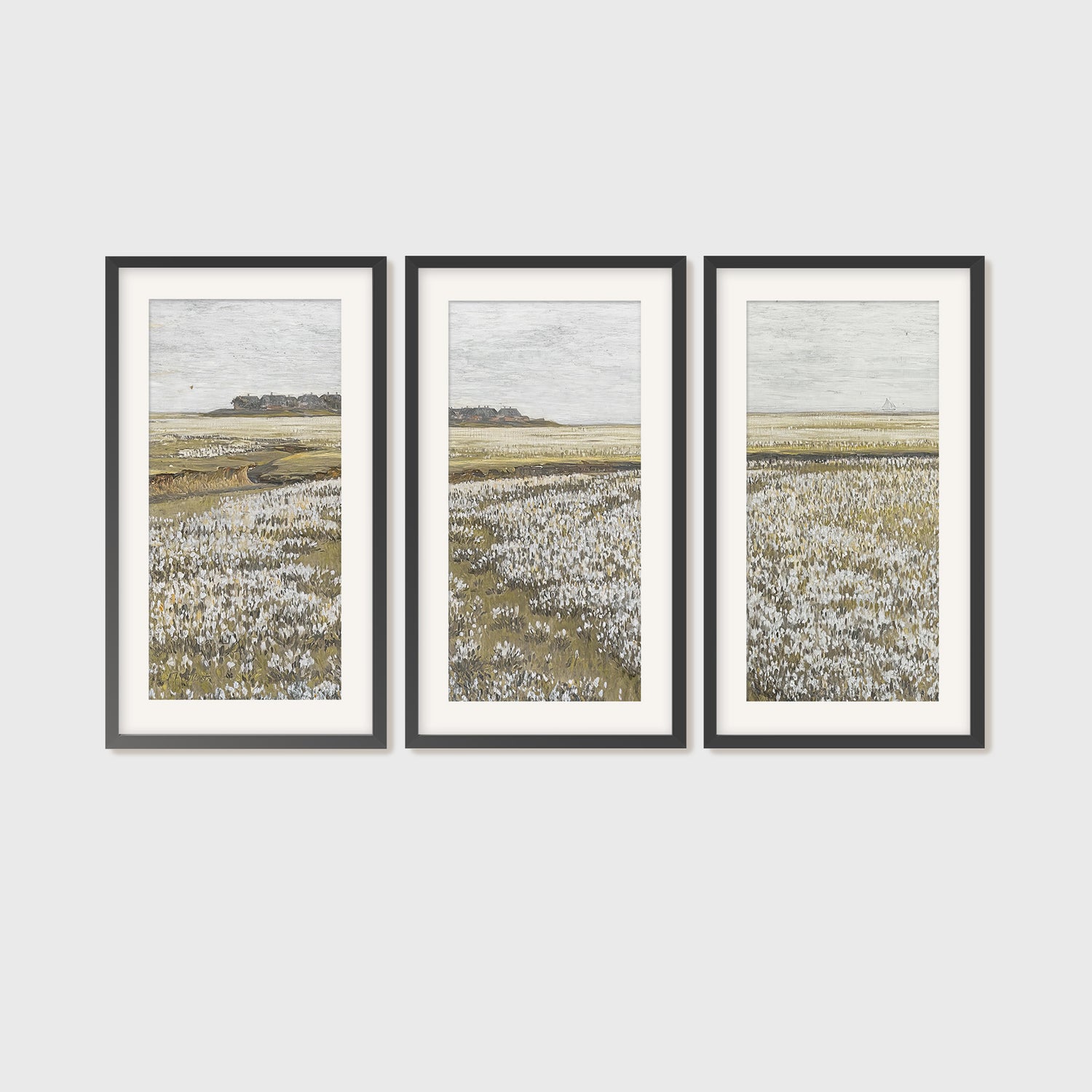 Landscape Art 02-3x - Sage and Rose Prints