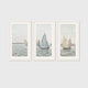 Coastal Wall Art 03-3x - Sage and Rose Prints