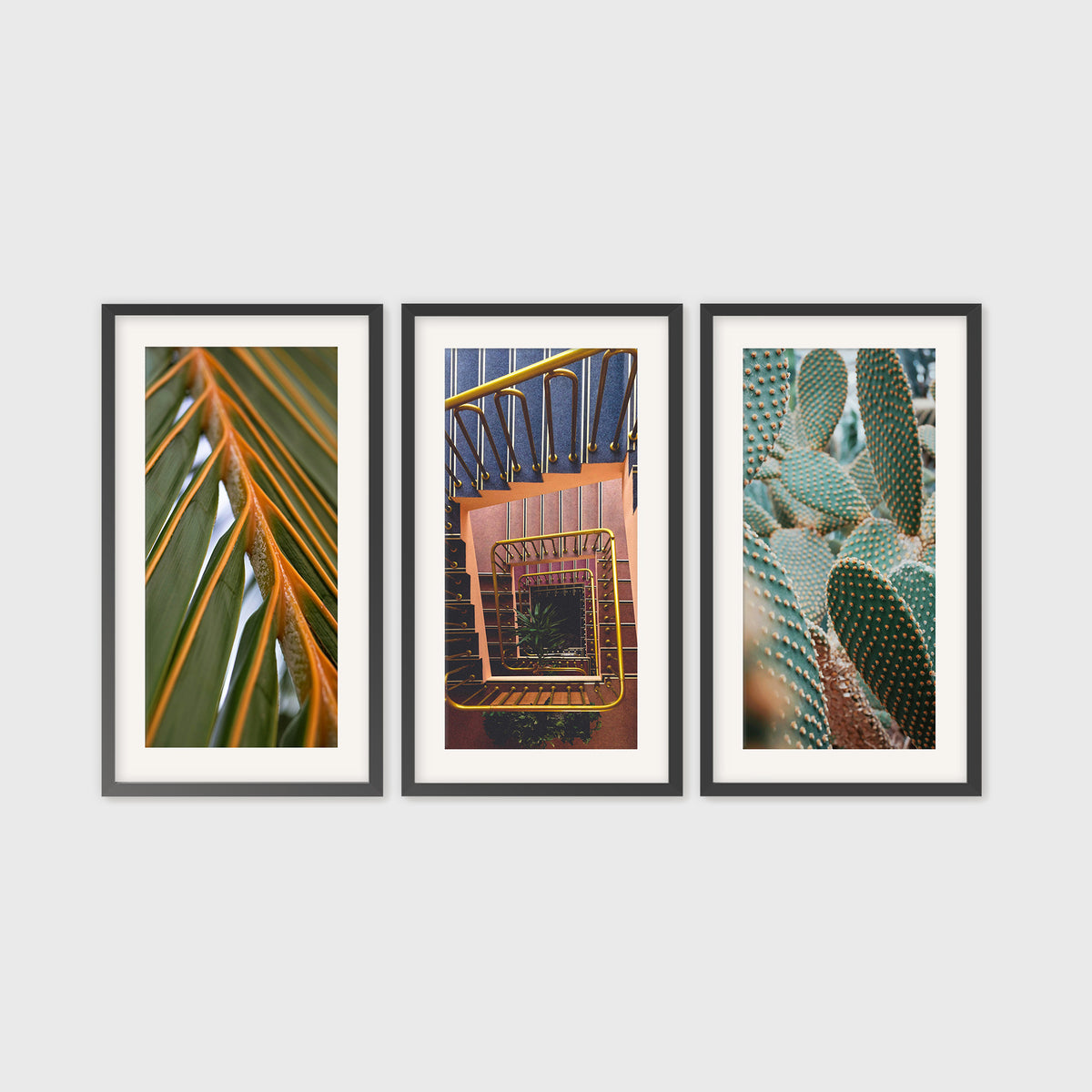 Geometric Repetition 3 Photo Set - Sage and Rose Prints