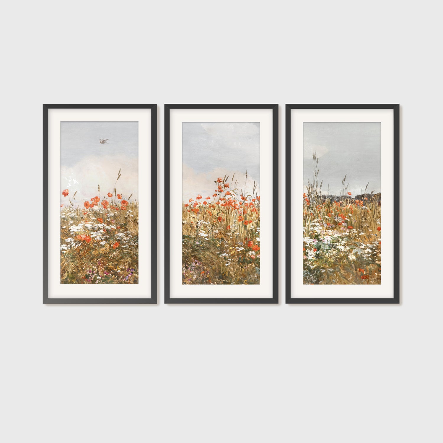 Landscape Art 03-3x - Sage and Rose Prints