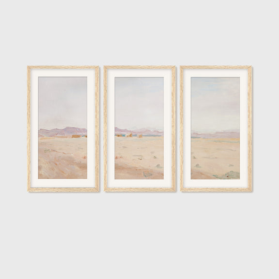 Desert Painting 13-3x - Sage and Rose Prints