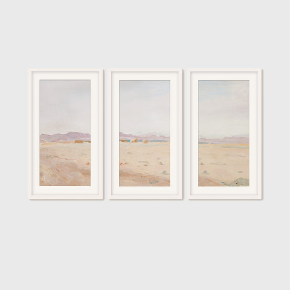 Desert Painting 13-3x - Sage and Rose Prints