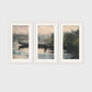 Moody Wall Art 3 Piece Set 06-3x - Sage and Rose Prints