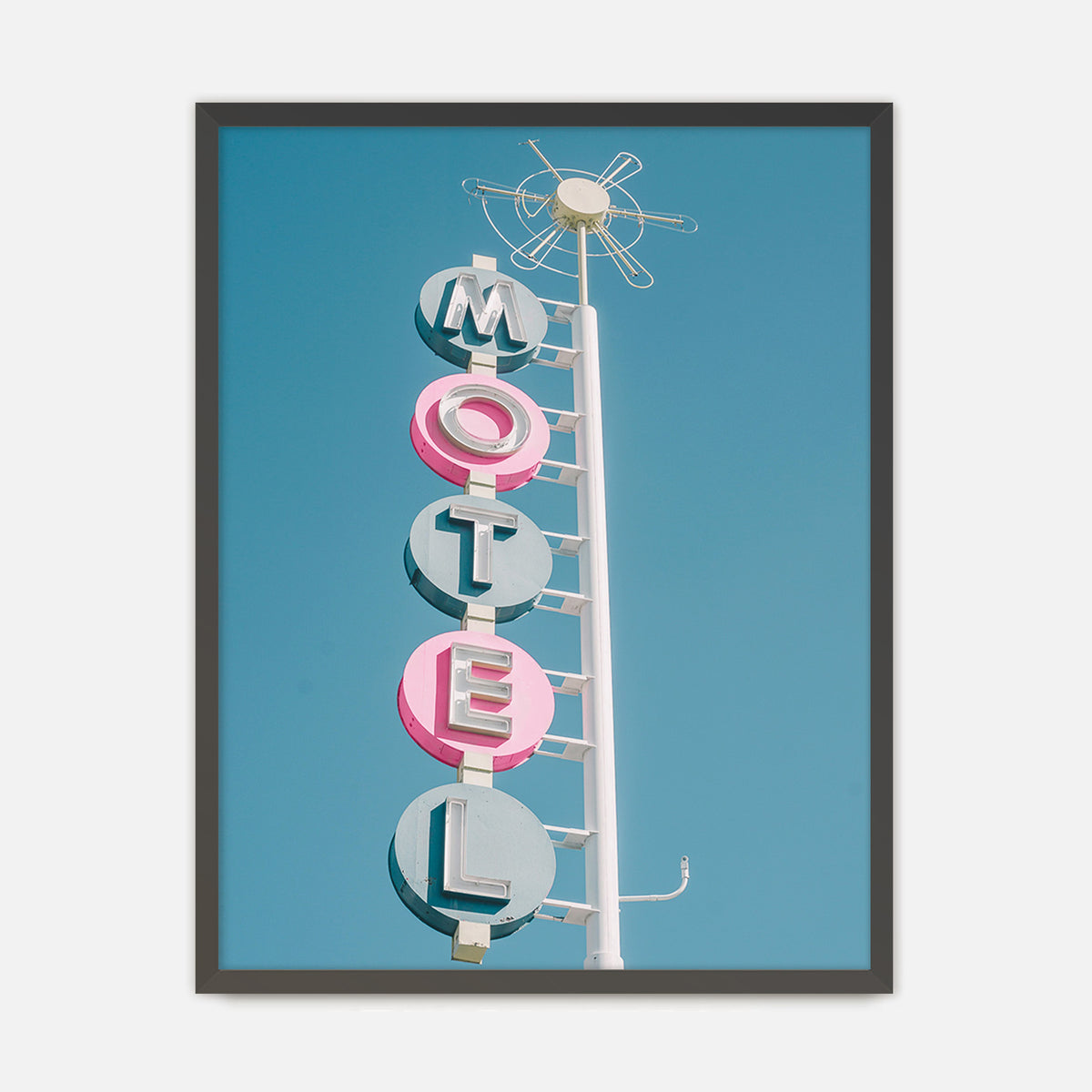 Retro Motel Pop Art Photo - Sage and Rose Prints