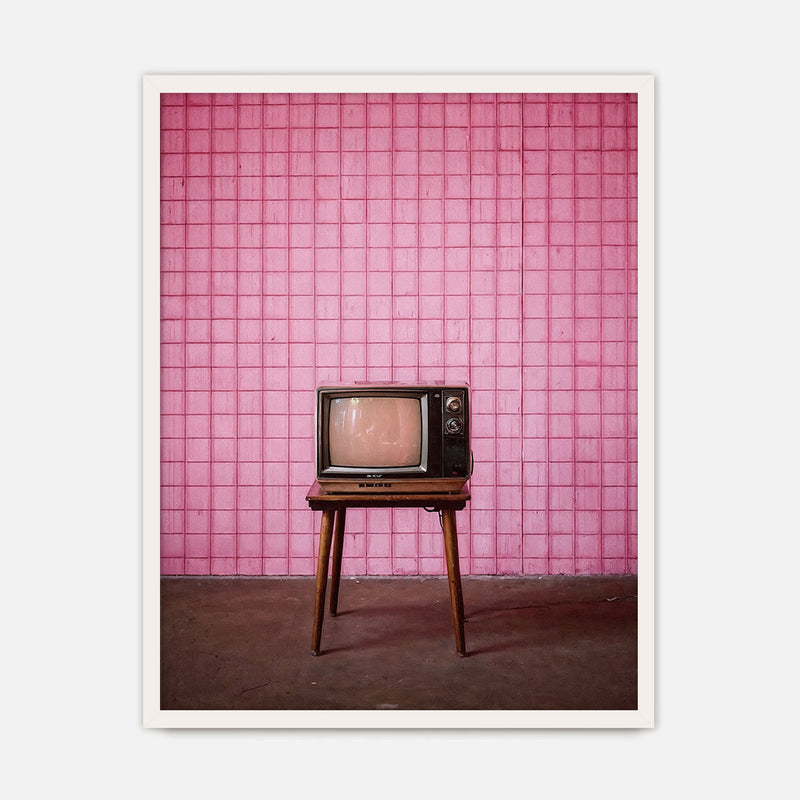Y2K Aesthetic Retro TV No1 - Sage and Rose Prints