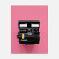 Retro Pink Camera Print No1 - Sage and Rose Prints