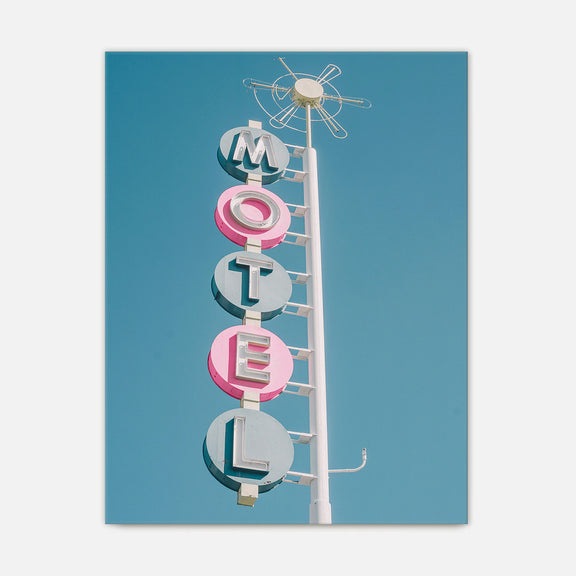 Retro Motel Pop Art Photo - Sage and Rose Prints