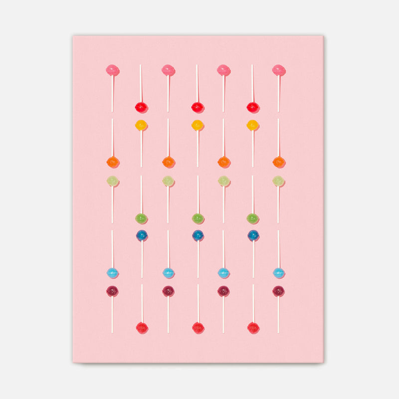 Blush Pink Lollipop Pattern Photo No1 - Sage and Rose Prints