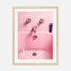 Retro Pink Bathtub Photo - Sage and Rose Prints