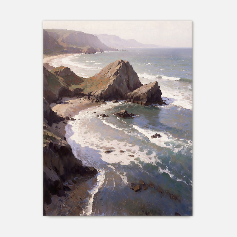 Oregon Coast Art at Canyon Beach No1 - Sage and Rose Prints