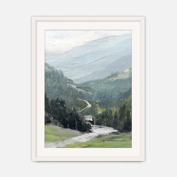 Pacific Northwest Painting 19-1v - Sage and Rose Prints