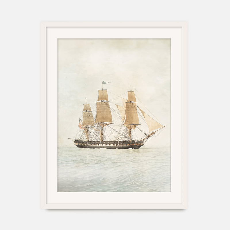 Sailboat Print - Sage and Rose Prints