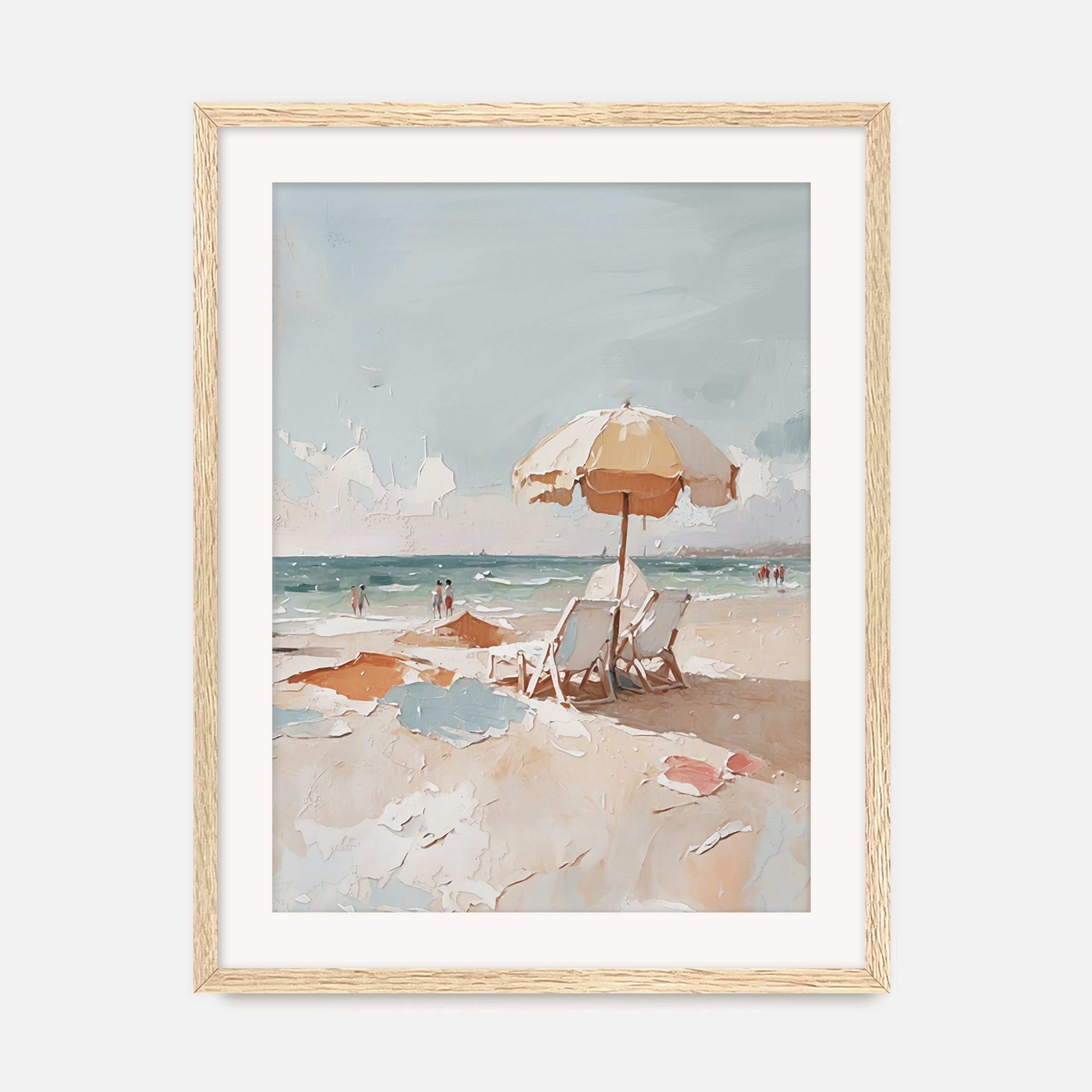 Coastal Art 25-1v - Sage and Rose Prints