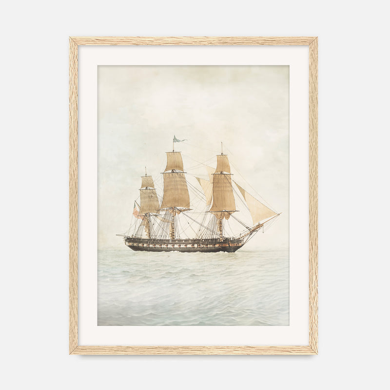 Sailboat Print - Sage and Rose Prints